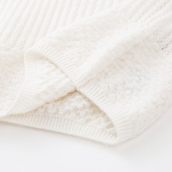 COMOBOCA 100% Wool Women's Sweater Extra Size Knit Hoodie