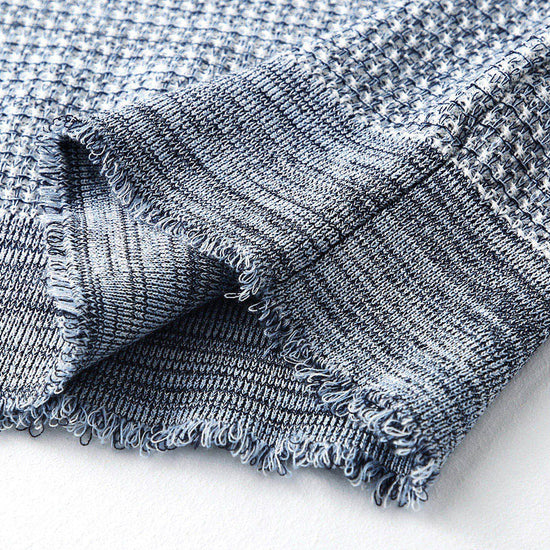 COMOBOCA Women's Frayed Edge Textured Tank Top