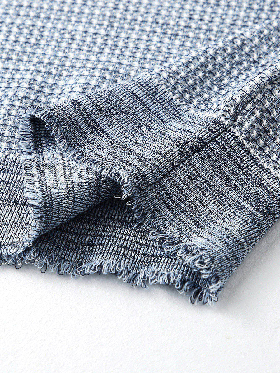 COMOBOCA Women's Frayed Edge Textured Tank Top