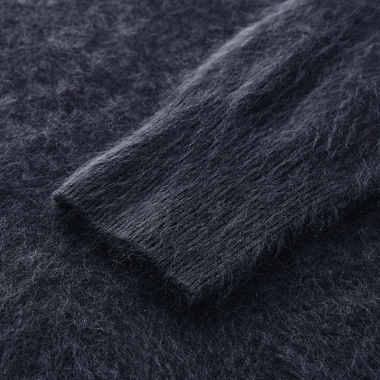 COMOBOCA Women's Wool Seamless Brushed Knit Sweater