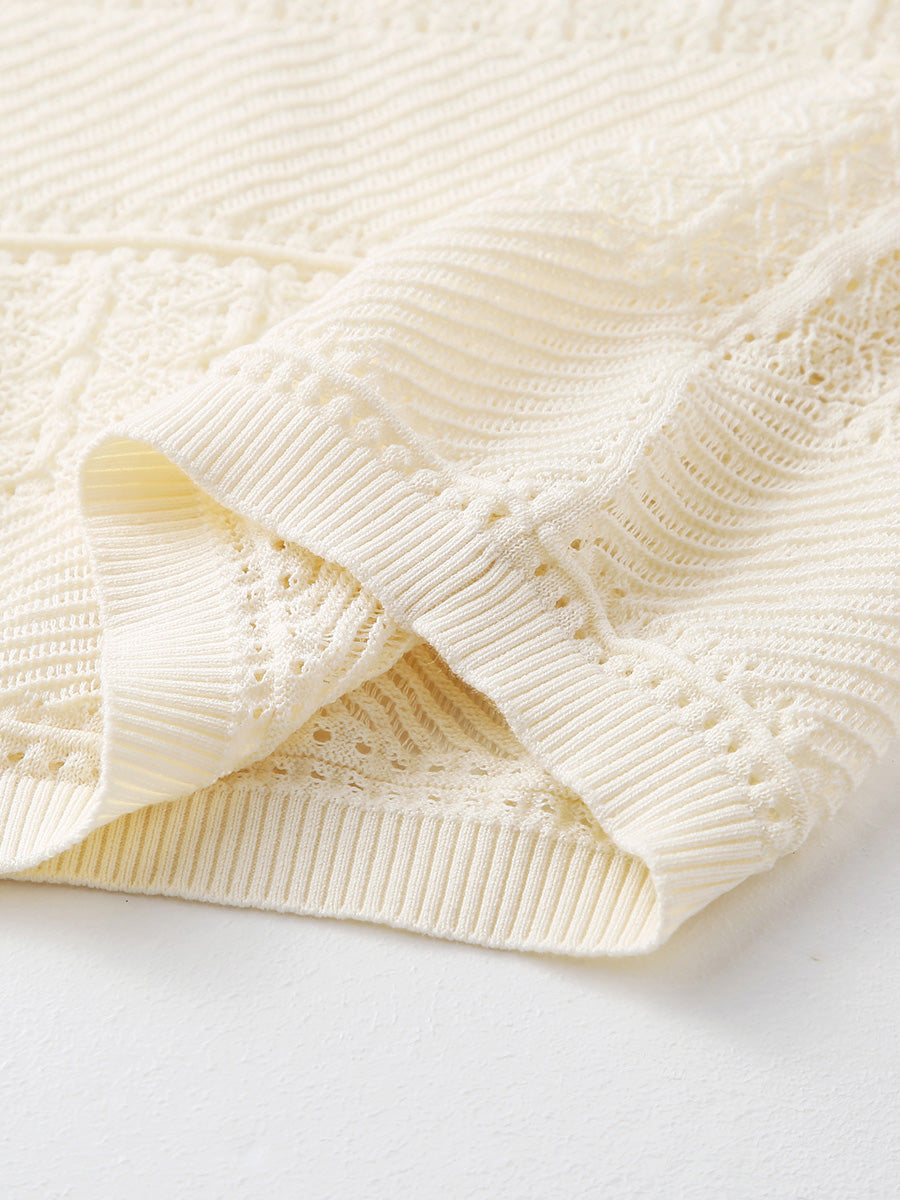 COMOBOCA Women's Stylish Textured Knit Sweater