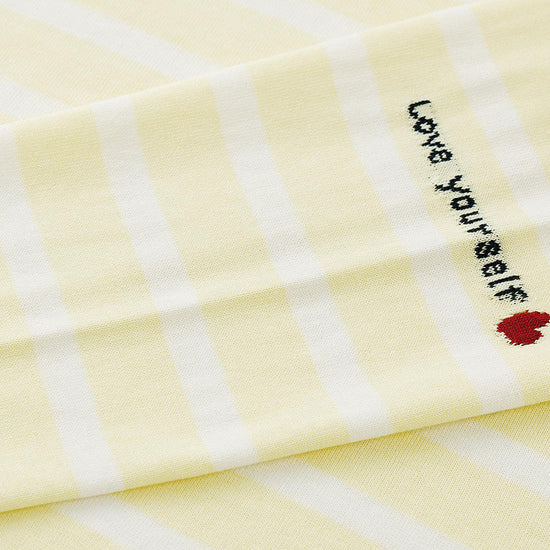 COMOBOCA Women's Stripe Round Neck Knit Sweater