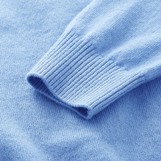 COMOBOCA 100% Cashmere Women's Fair Isle Cardigan Sweater