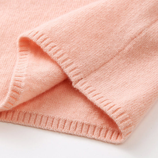 COMOBOCA 100% Wool Women's V-Neck Button Up Cardigan