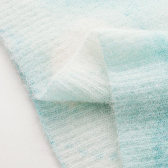 COMOBOCA Women's Heart Printed Round Neck Sweater