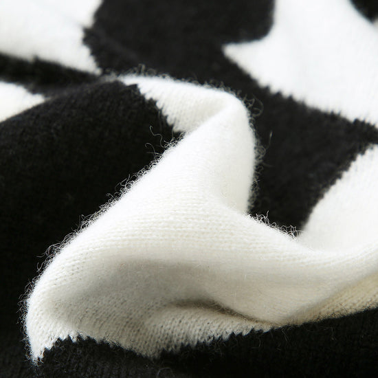 COMOBOCA 100% Cashmere Women's Vintage Inspired Knit Vest