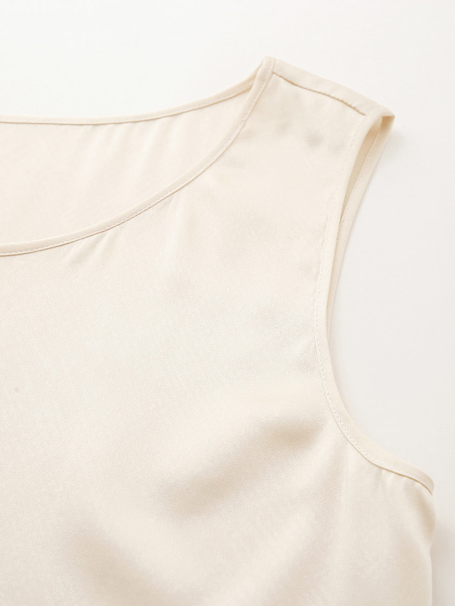 COMOBOCA Women's Silky Sleeveless Smooth Fit Tank Top