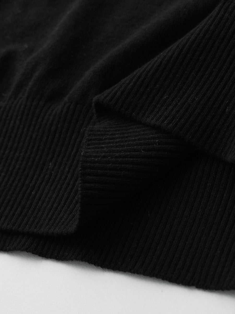 COMOBOCA Women's Contrast Trim Knit T-Shirt