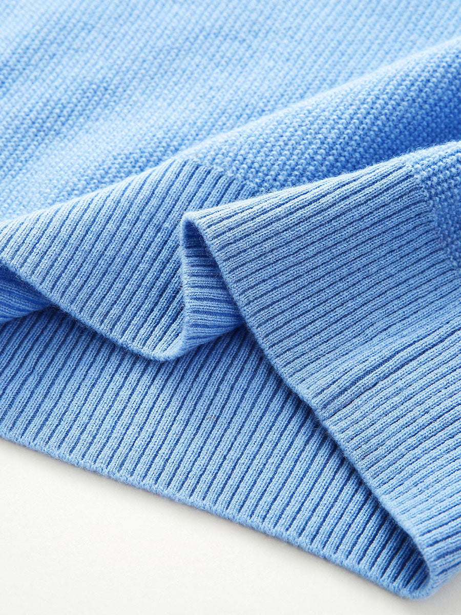 COMOBOCA 100% Wool Women's Ribbed Hem Adjustable Hoodie