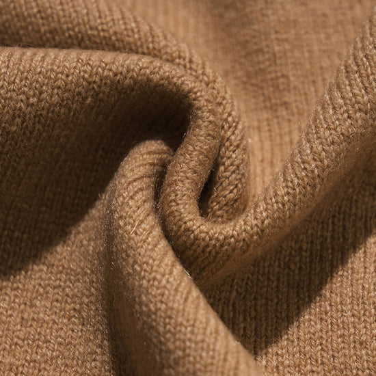 COMOBOCA 100% Cashmere Classic Slouchy Beanie