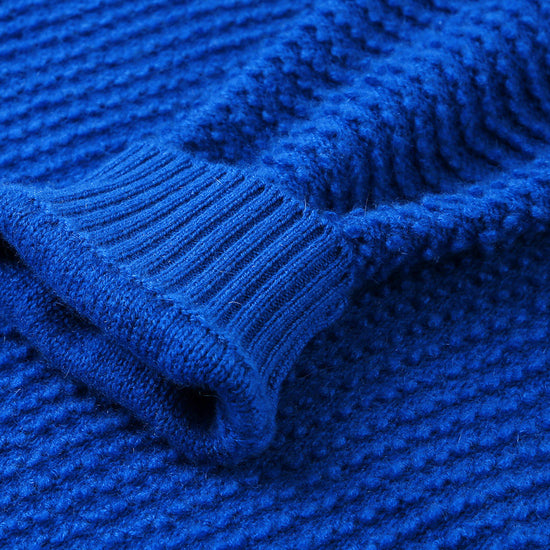 COMOBOCA 100% Cashmere Women's Textured Knit Pocket Hoodie