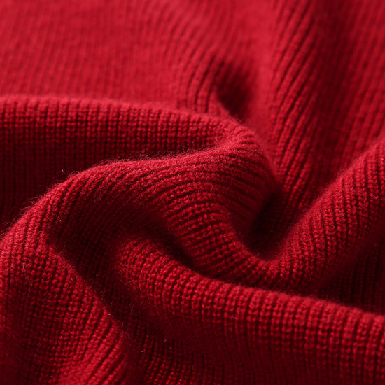 COMOBOCA 100% Cashmere Loose Batwing Sleeve Sweater