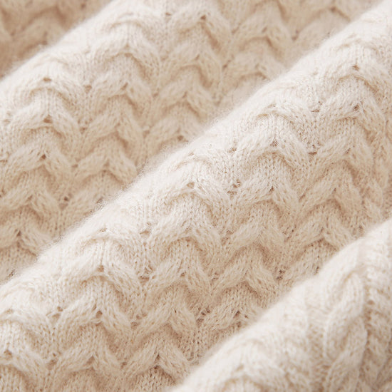 COMOBOCA 100% Wool Women's Knit Sleeveless Sweater Vest