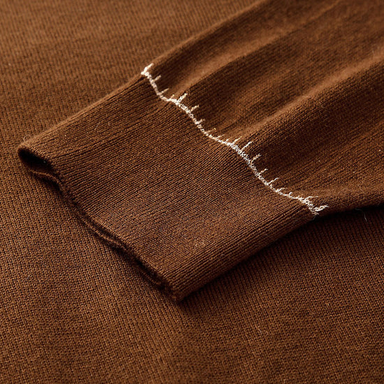 COMOBOCA 100% Wool Worsted Women's Elegant Sweater