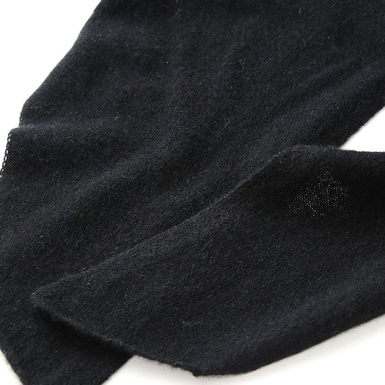 COMOBOCA 100% Cashmere Women's Mock Neck Tie-Waist Sweater