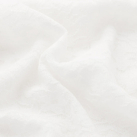 COMOBOCA Women's Cotton Silk Versatile Floral Lace Knit T-Shirt