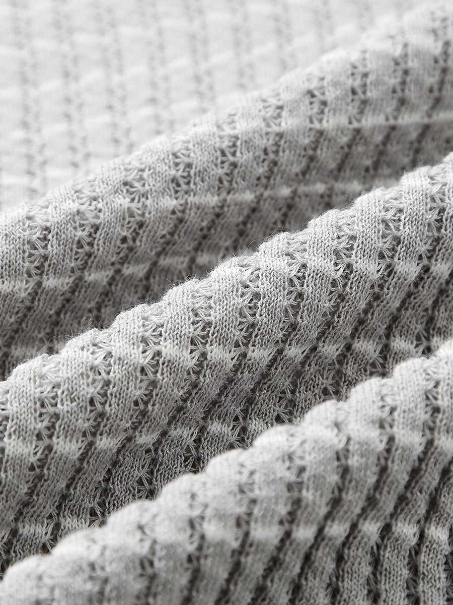 COMOBOCA Women's Striped Knit Pullover Sweater