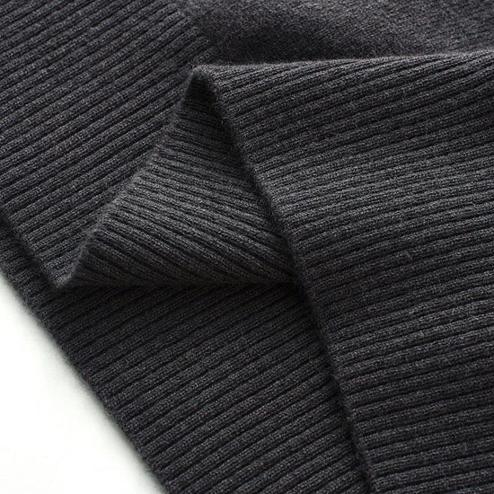 COMOBOCA 100% Wool Women's Fair Isle Zip Up Sweater