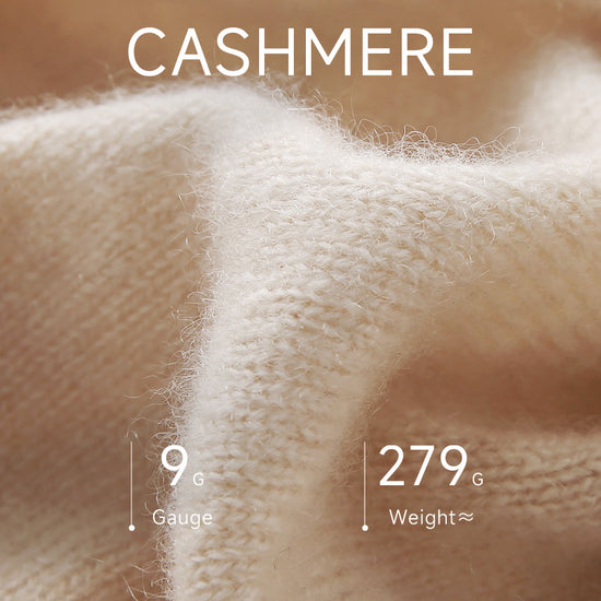 COMOBOCA 100% Cashmere Women's Cable Heart Patterned Knit Sweater