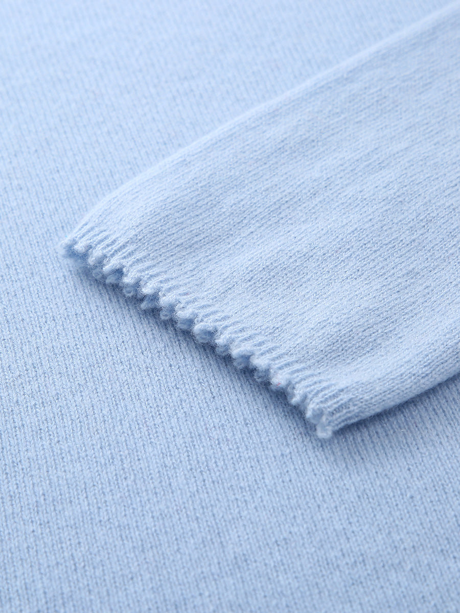 COMOBOCA 100% Cashmere Women's Knit Pullover Sweater