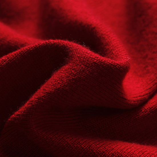 COMOBOCA 100% Wool Women's Round Neck Knit Cardigan