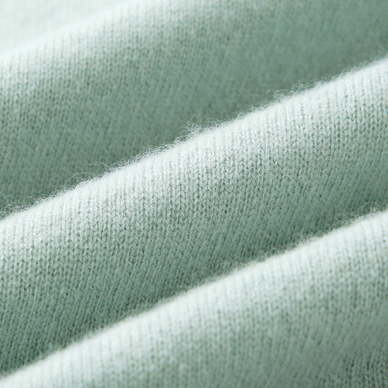 COMOBOCA 100% Cashmere Women's Pearl-Trimmed Knit Sweater