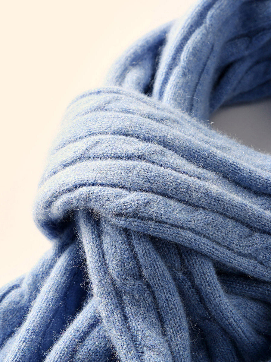 COMOBOCA 100% Cashmere Women's Soft Versatile Scarf