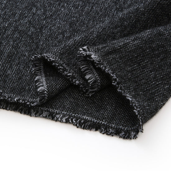 COMOBOCA 100% Cashmere Knit Vest with Contrast Trim