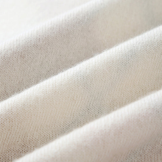 COMOBOCA 100% Cashmere Women's Argyle Pattern Colorful Knit Sweater