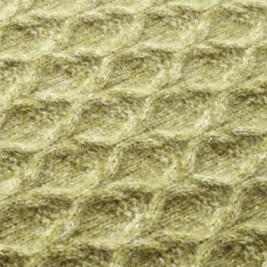 COMOBOCA 100% Cashmere Women's Cable Knit Mock Neck Sweater