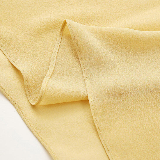 COMOBOCA 100% Mulberry Silk Women's Bow Tie Blouse