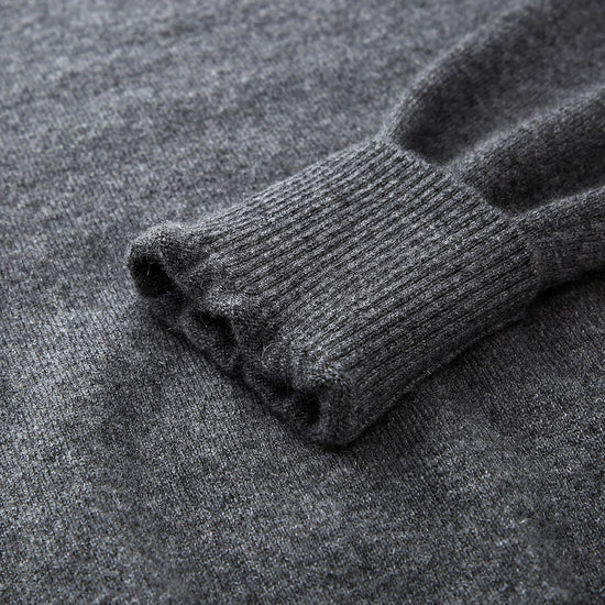 COMOBOCA 100% Cashmere Soft Knit Pullover Sweater