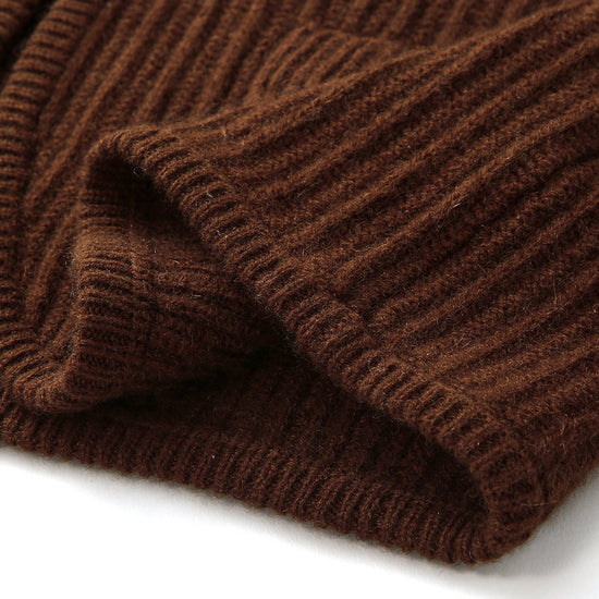 COMOBOCA 100% Cashmere Women's Toggle Closure Knit Cardigan