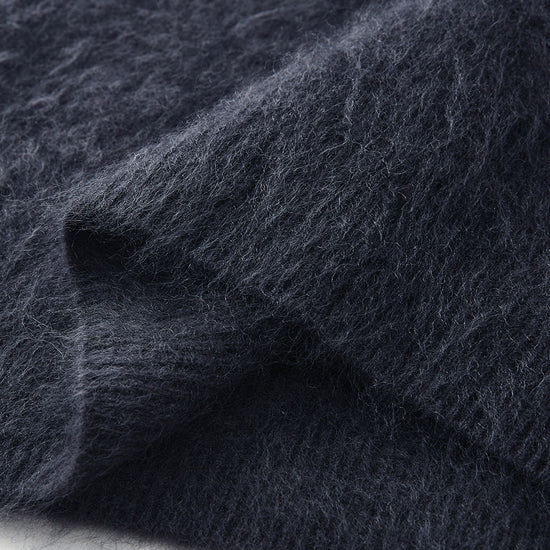 COMOBOCA Women's Wool Seamless Brushed Knit Sweater