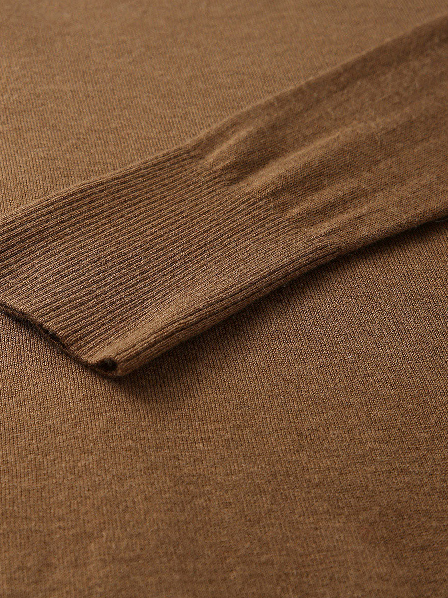 COMOBOCA Women's Classic Ribbed Button Up Cardigan