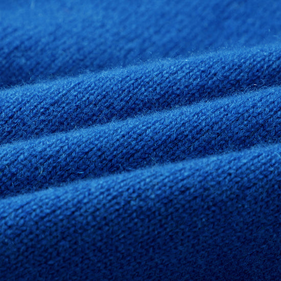 COMOBOCA 100% Cashmere Women's Ribbed Cable Knit Sweater