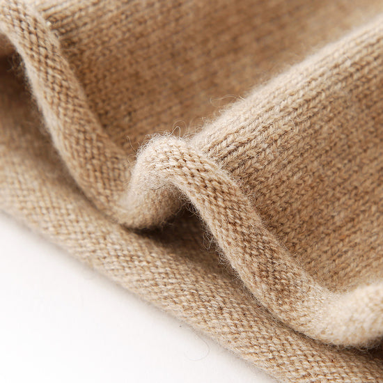 COMOBOCA 100% Cashmere Women's Slouchy Knit Beanie