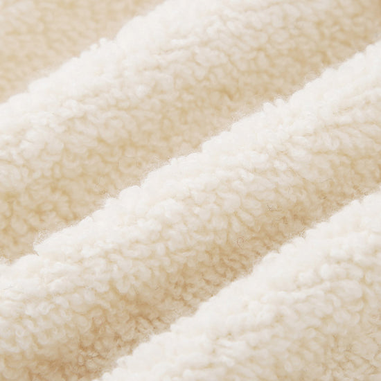 COMOBOCA 100% Wool Women's Striped Ribbing Jacket