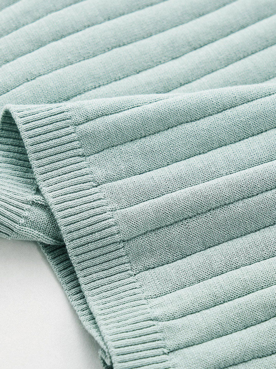 COMOBOCA Women's Layered Ribbed Knit Hooded Henley Top