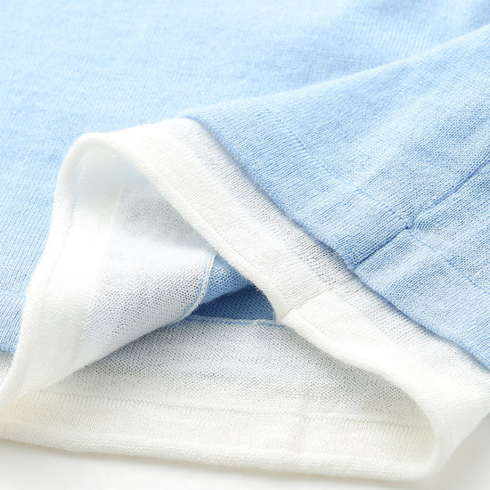 COMOBOCA Women's V-Neck Layered Knit Sweater