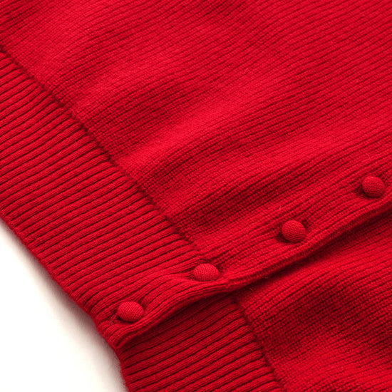 COMOBOCA 100% Cashmere Women's Button Up Knit Hoodie