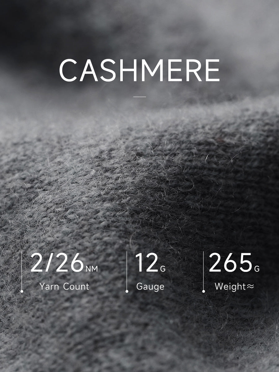 COMOBOCA 100% Cashmere Women's Button-Up Cardigan