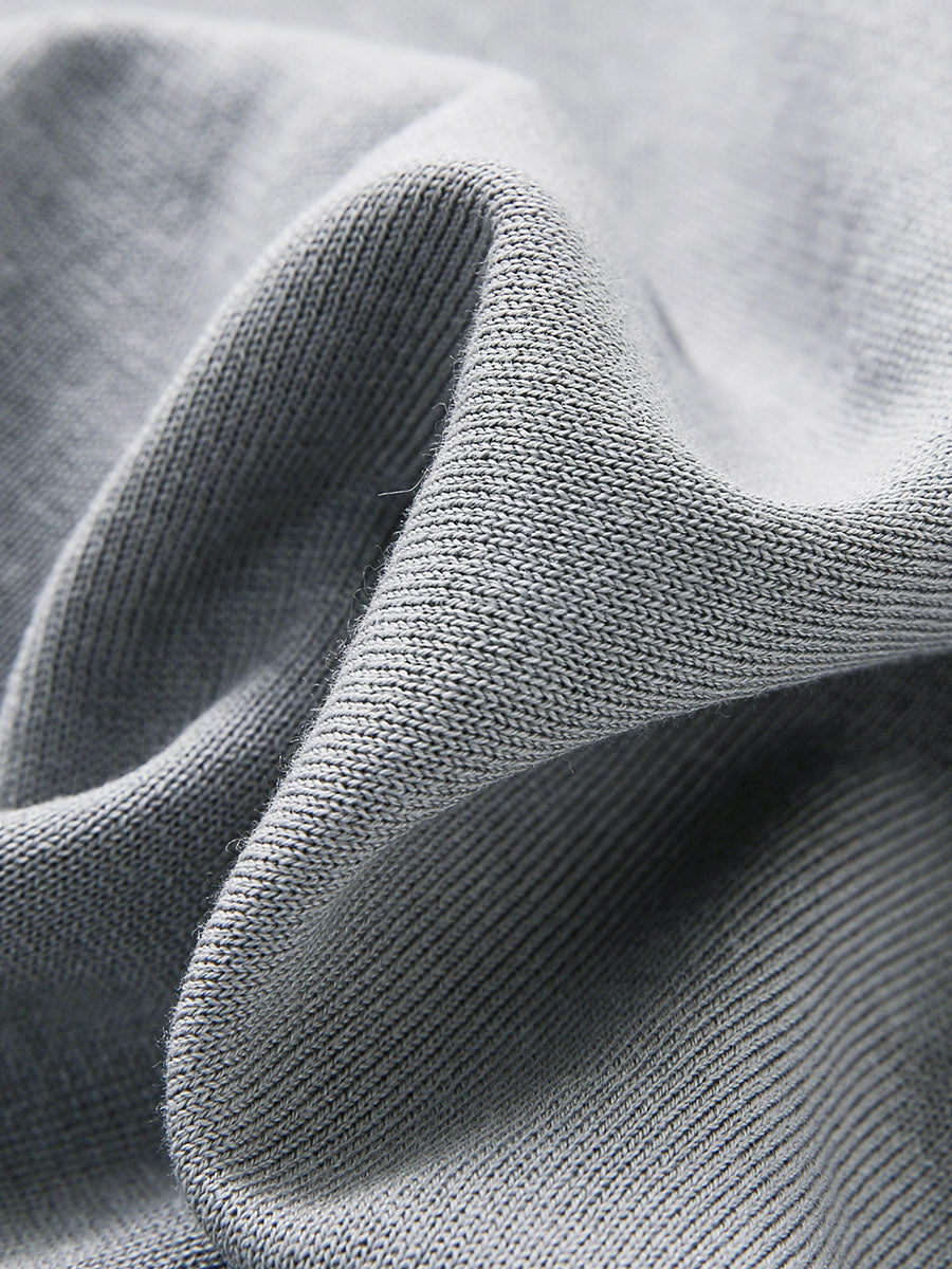 COMOBOCA Women's Knit Top with Porcelain Embroidery