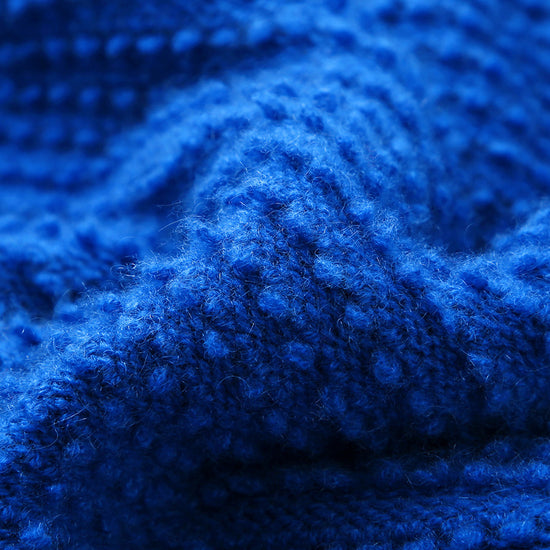 COMOBOCA 100% Cashmere Women's Textured Knit Pocket Hoodie