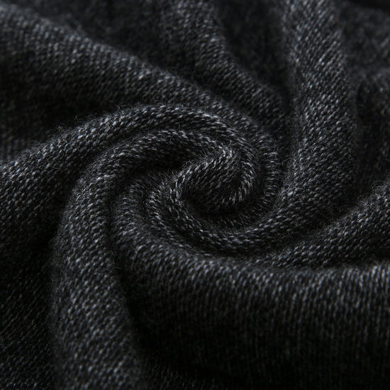 COMOBOCA 100% Cashmere Knit Vest with Contrast Trim