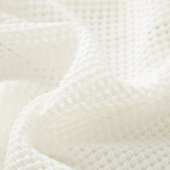 COMOBOCA Women's Open Front Mesh Knit Cardigan