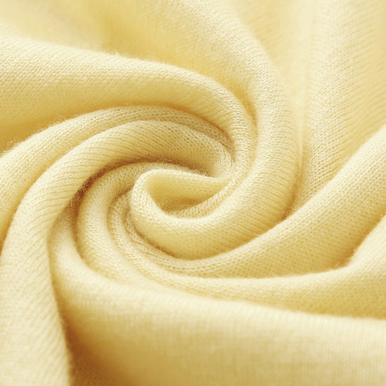 COMOBOCA Women's Ribbed V-neck Cardigan with White Trim