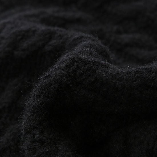 COMOBOCA 100% Cashmere Women's Cable Knit Beanie