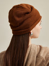 COMOBOCA 100% Cashmere Women's Slouchy Knit Beanie