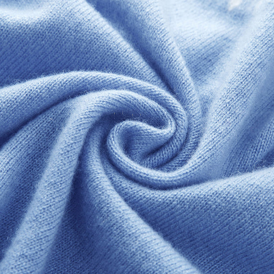 COMOBOCA 100% Cashmere Women's Fair Isle Cardigan Sweater